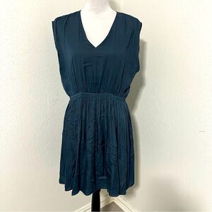 LOFT Outlet Women’s Medium Babydoll Mini Dress Inner Lining Lightweight EUC